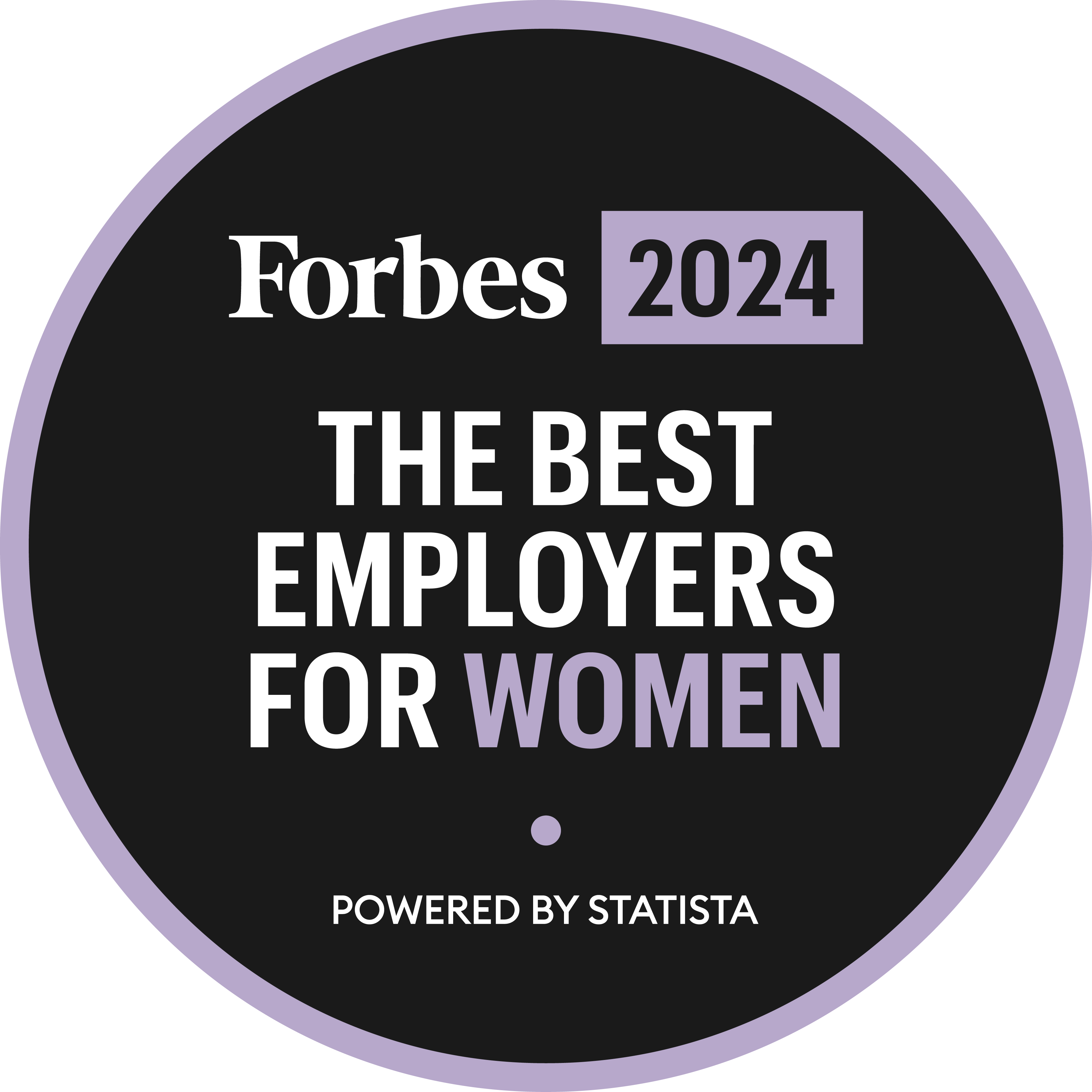 Forbes Best Employers for Women Award Image